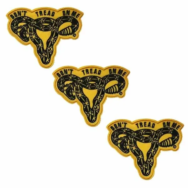 Rattlesnake Uterus Patch Don't Tread On Me