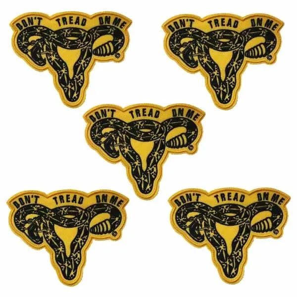 Rattlesnake Uterus Patch Don't Tread On Me