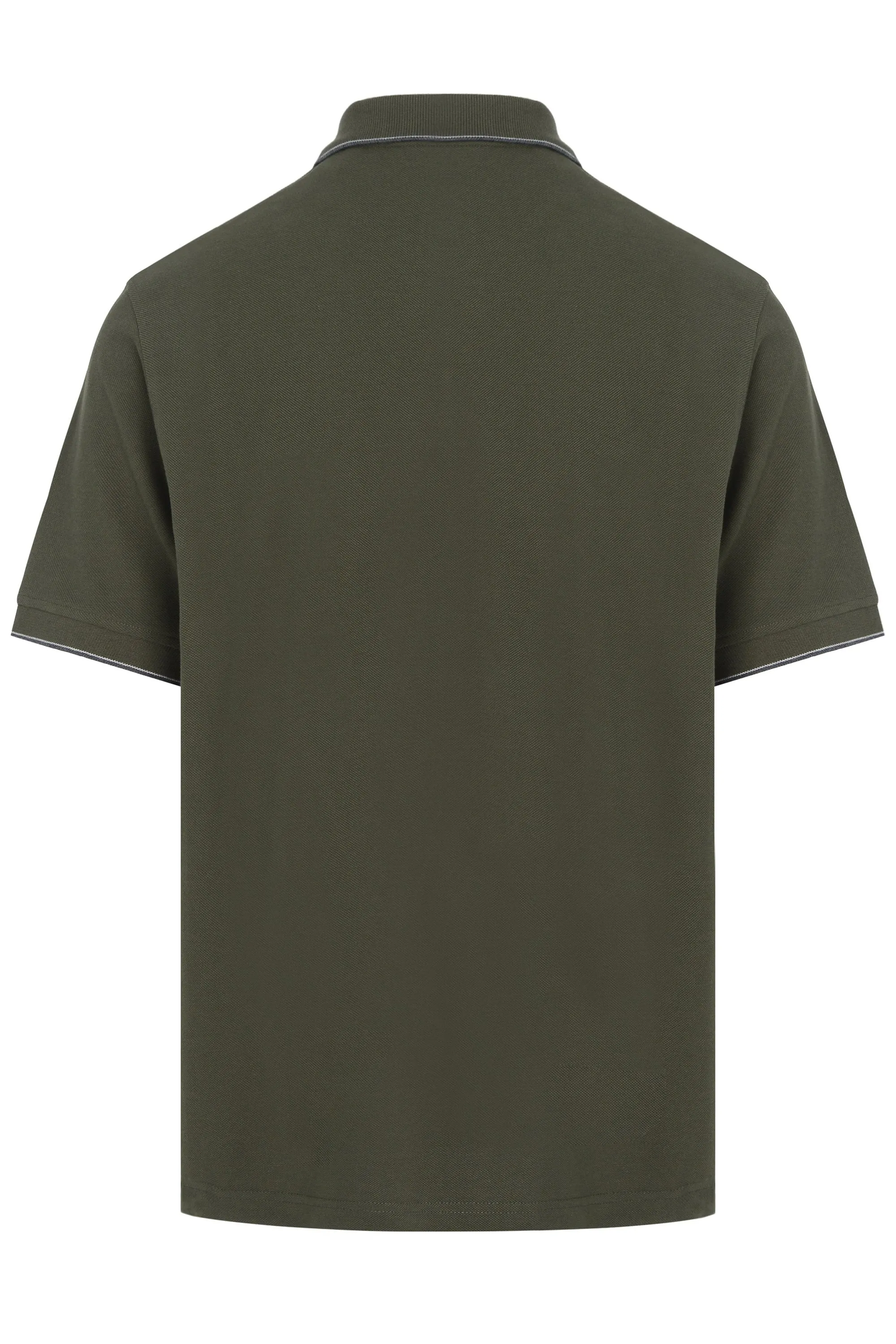 Double Tipped Polo Green