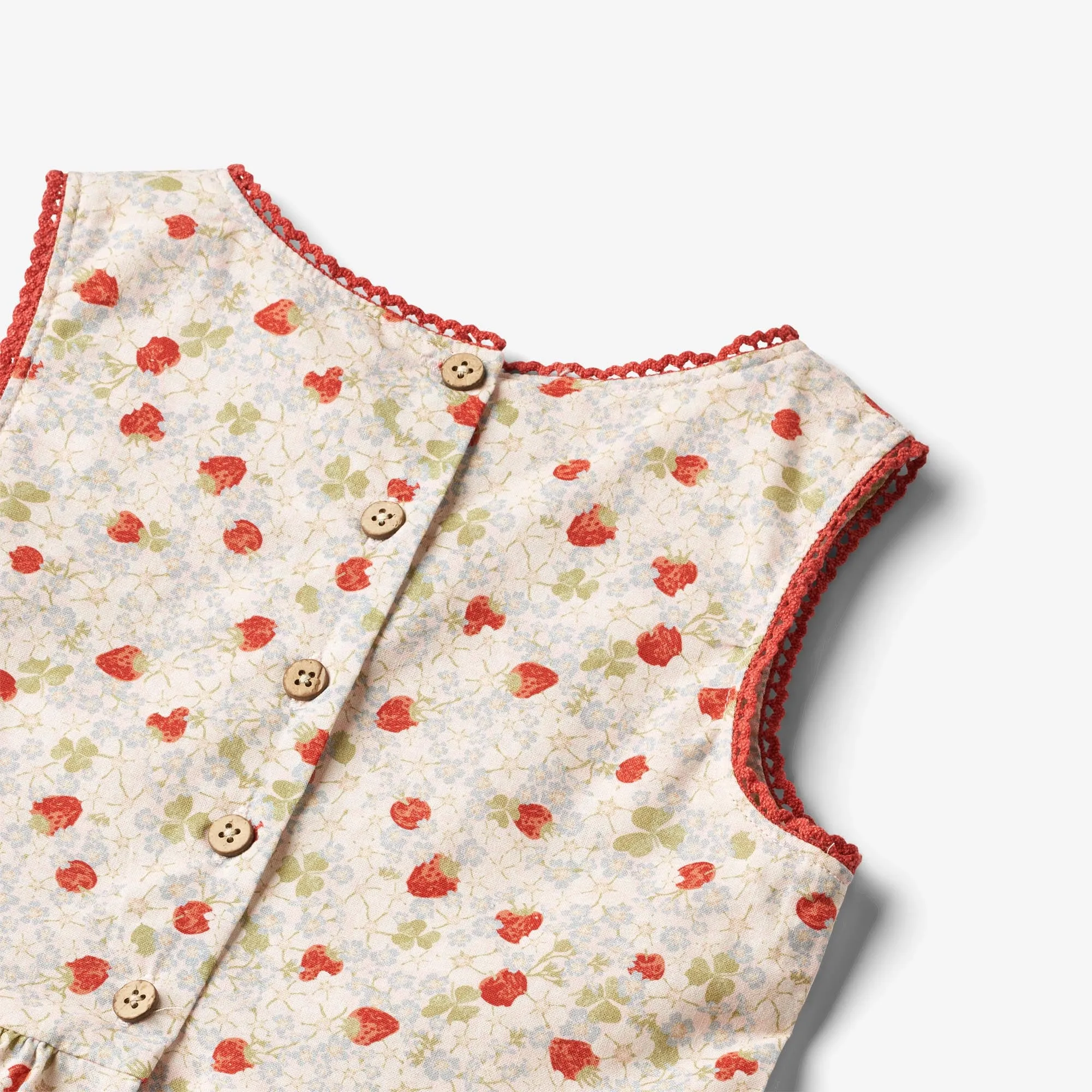 Dress Lace Thelma - rose strawberries