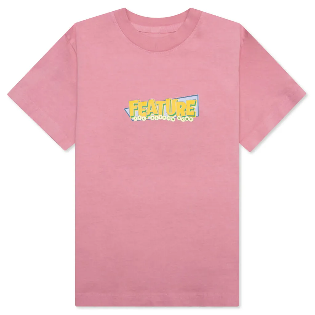 Vintage Kids T-Shirt in Dusty Pink