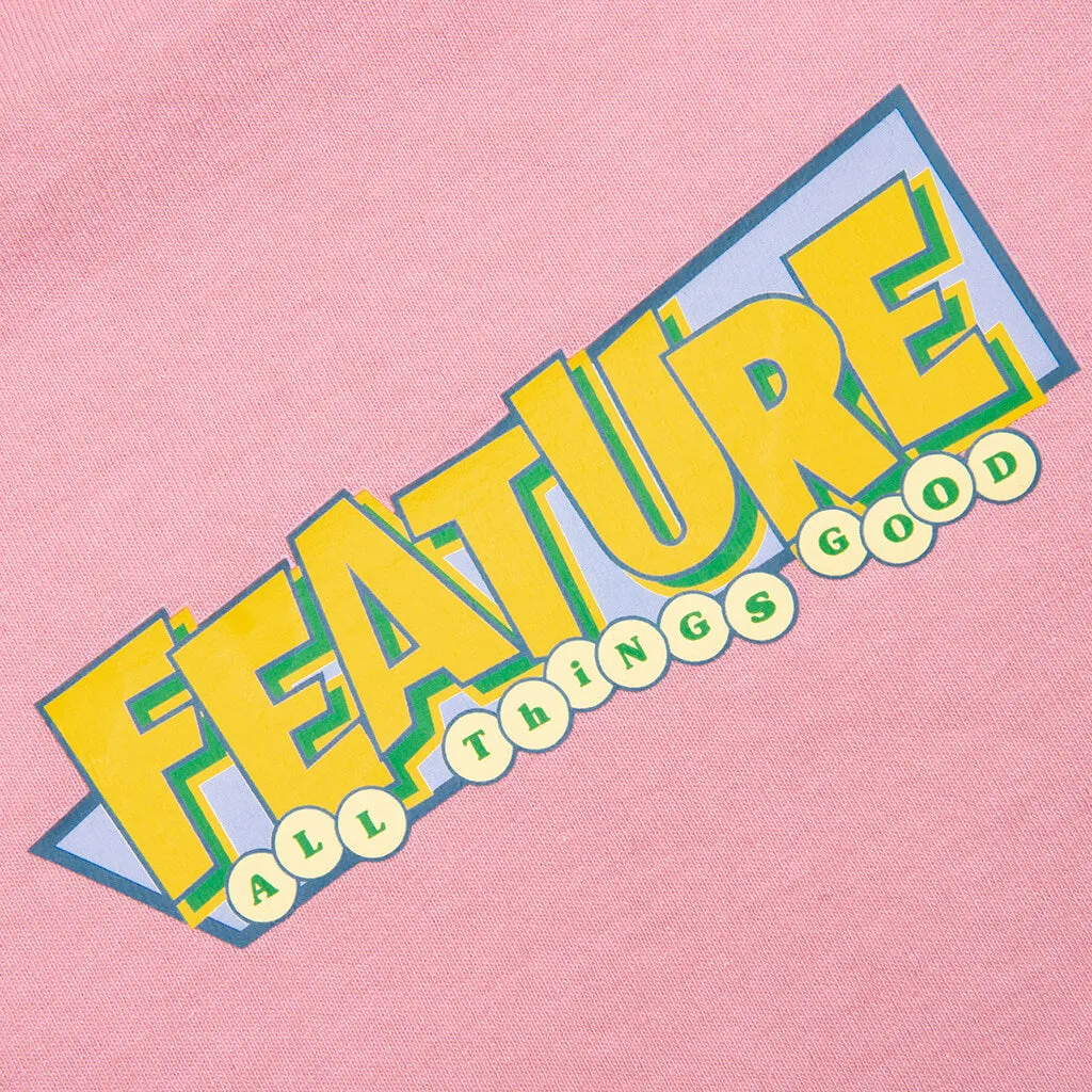 Vintage Kids T-Shirt in Dusty Pink