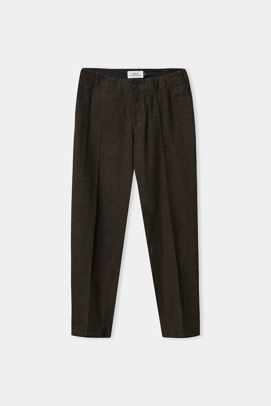 Eco Flannel Brown Jostha Trousers