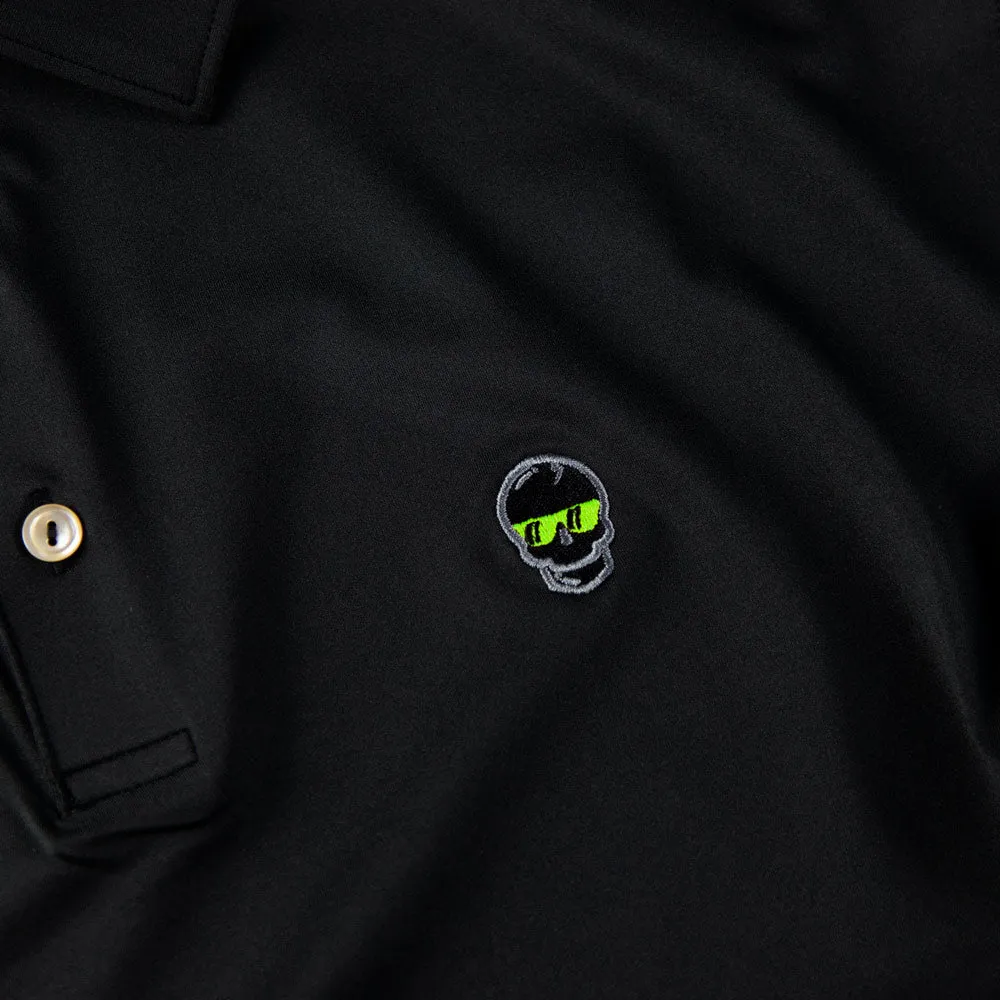 Ecto Green Skull Polo