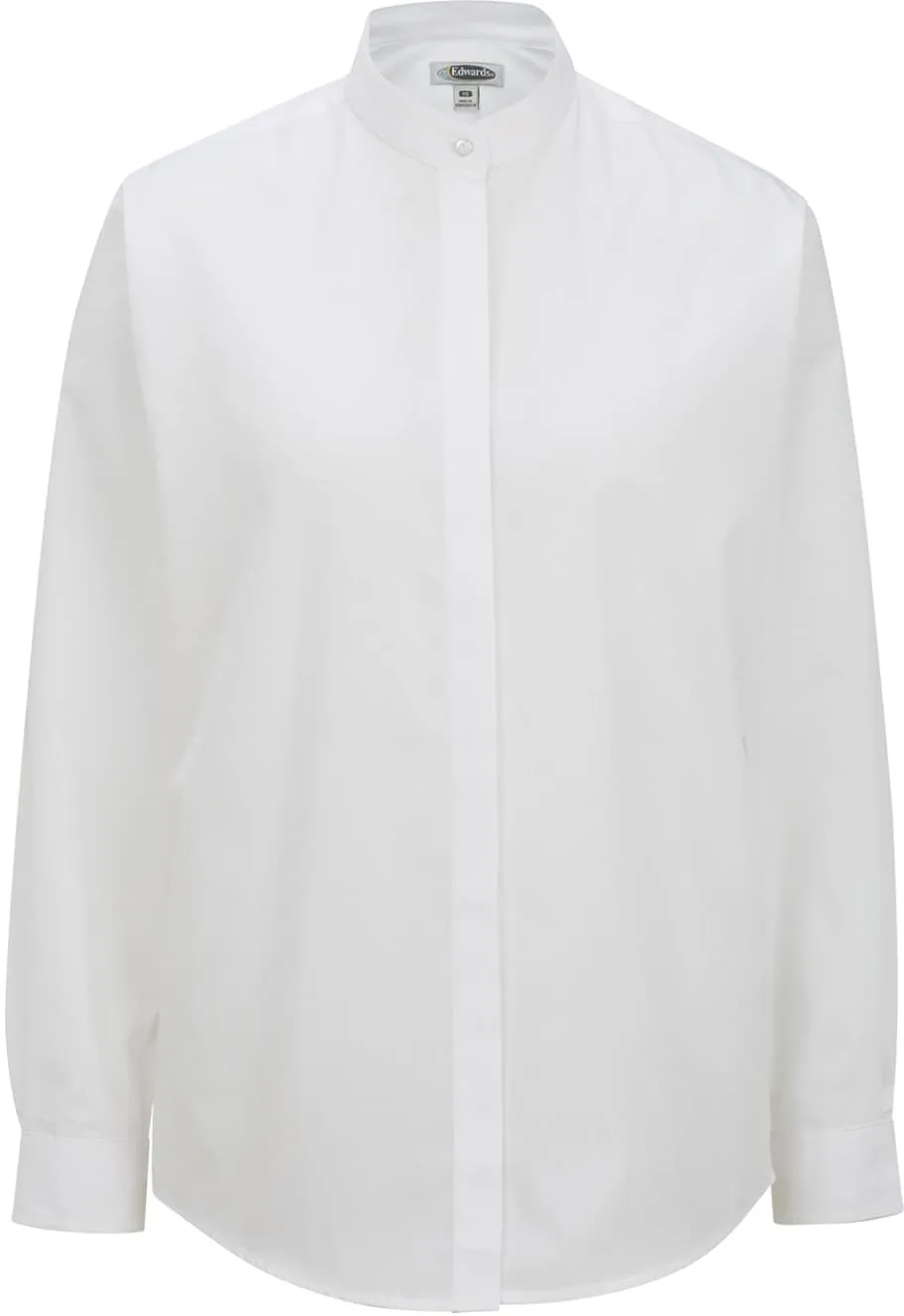 Edwards Ladies Banded Collar Shirt