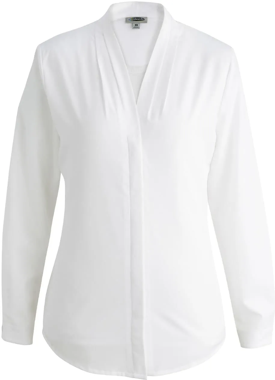 Edwards Ladies V-Neck Blouse