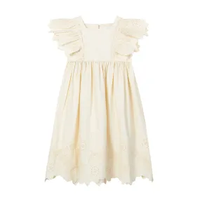 Cream Elena Dress