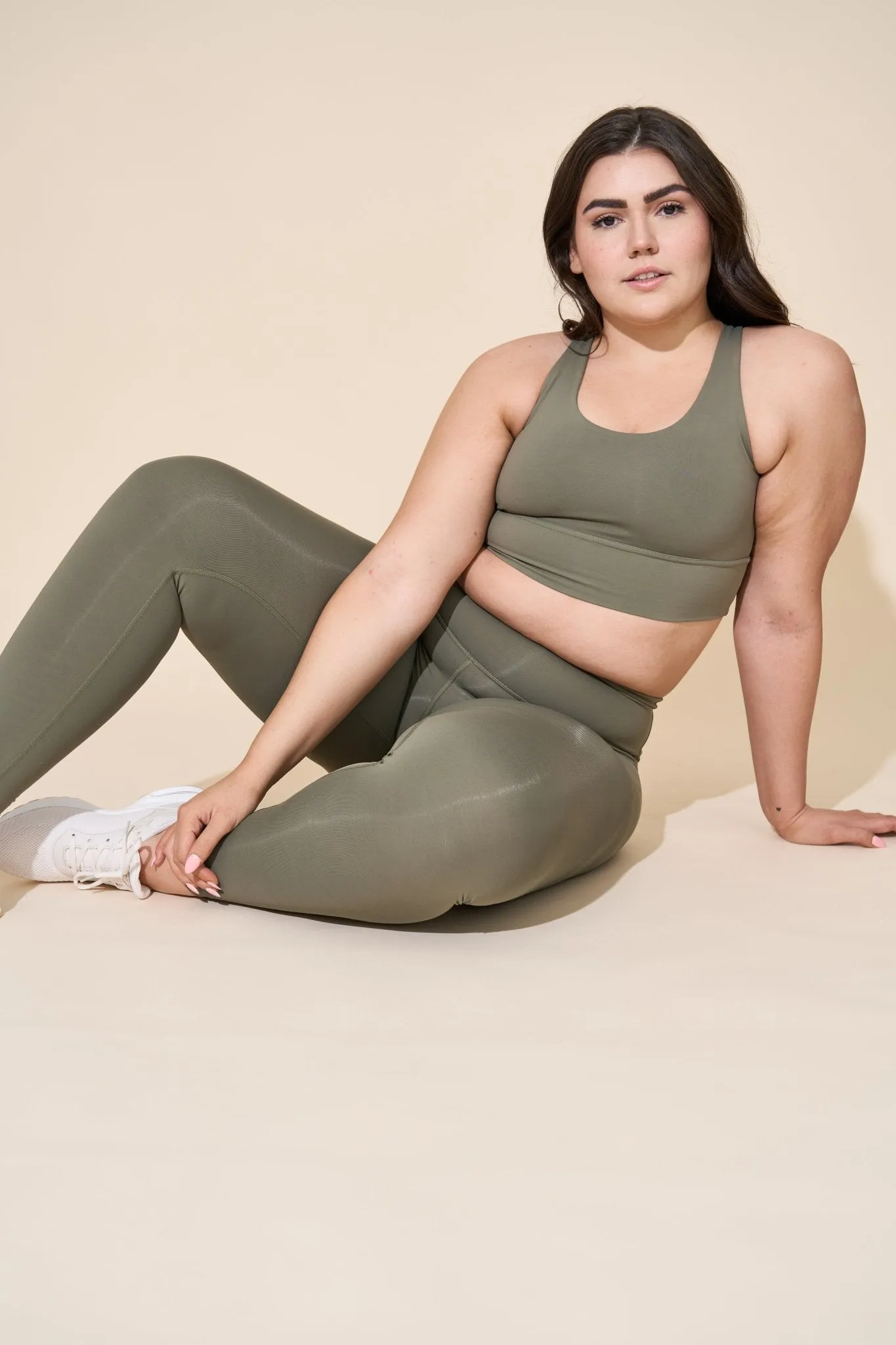 Elevate Bra Lichen Green