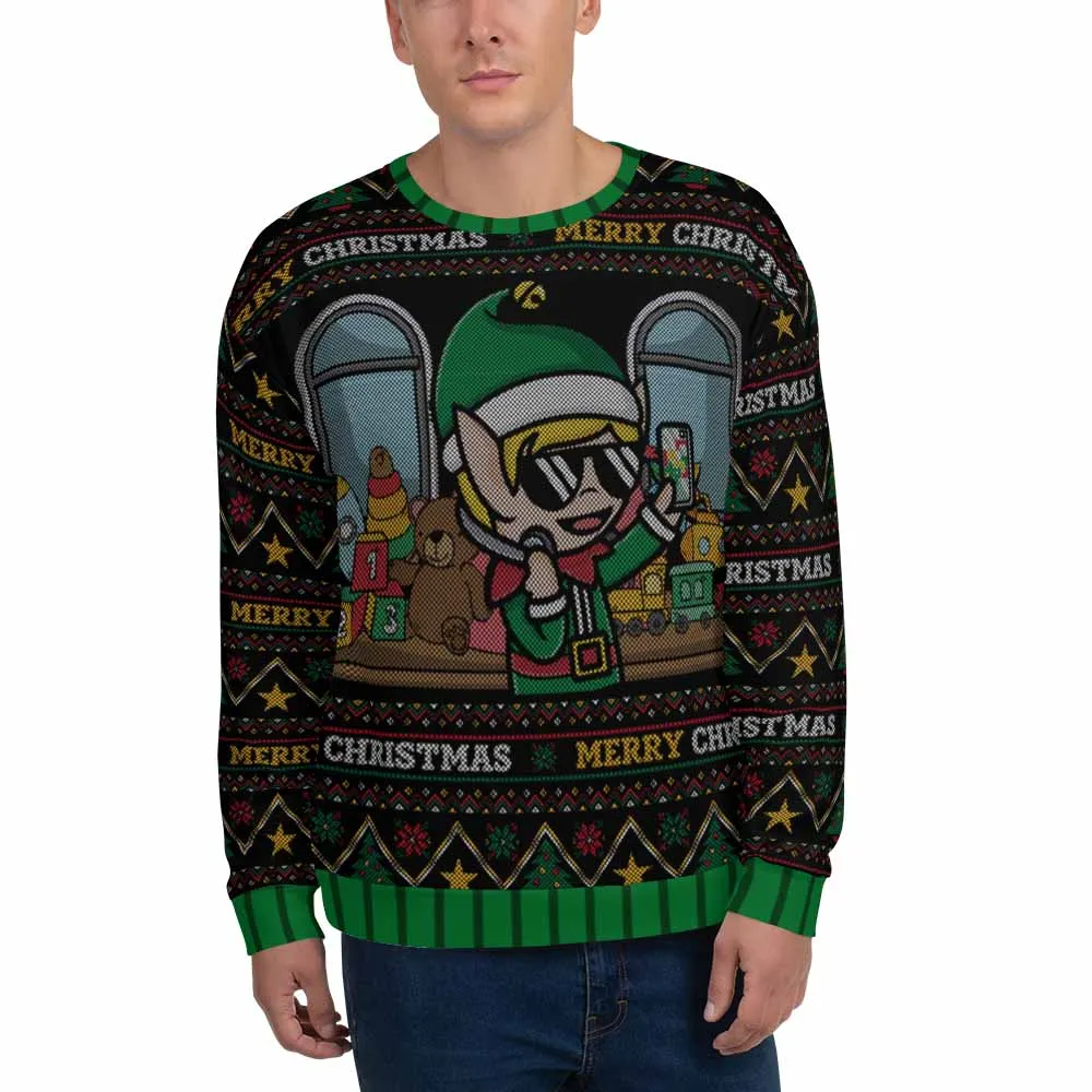 Elfmas Ugly Sweatshirt