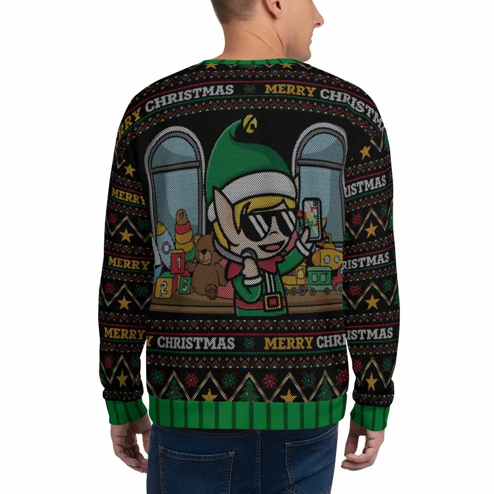 Elfmas Ugly Sweatshirt