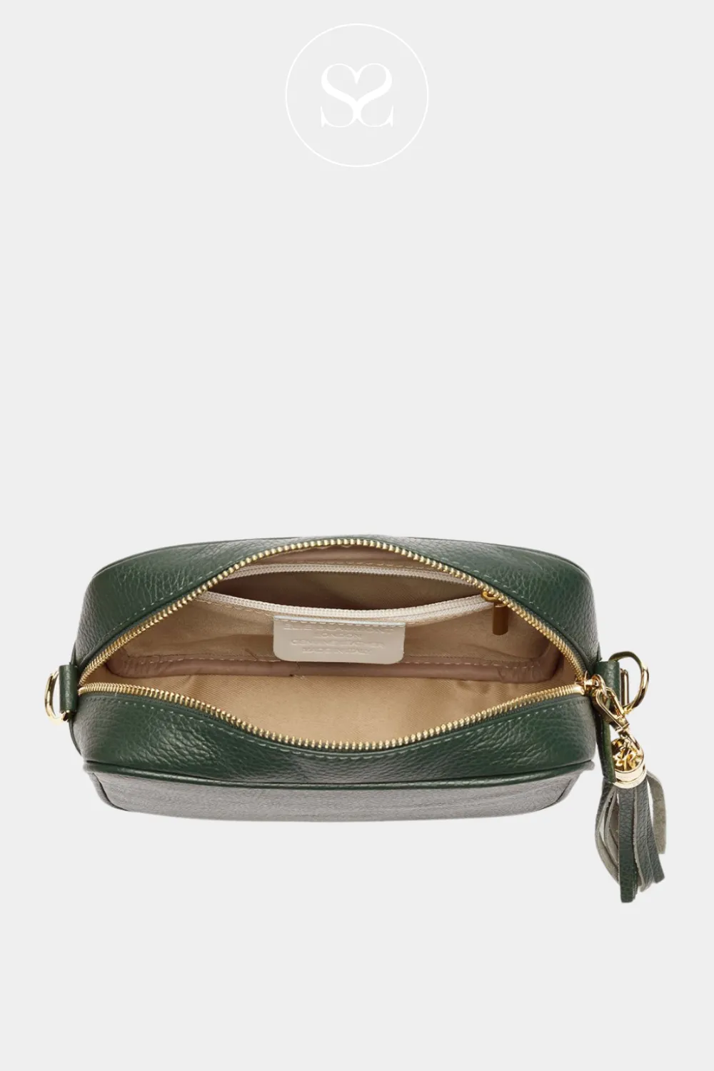 ELIE BEAUMONT - CROSSBODY BAG - GREEN