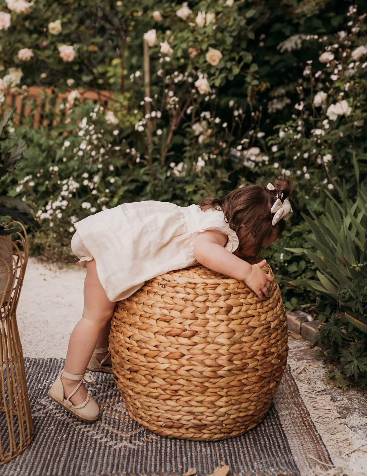 Baby Linen Dress Cookie Dough