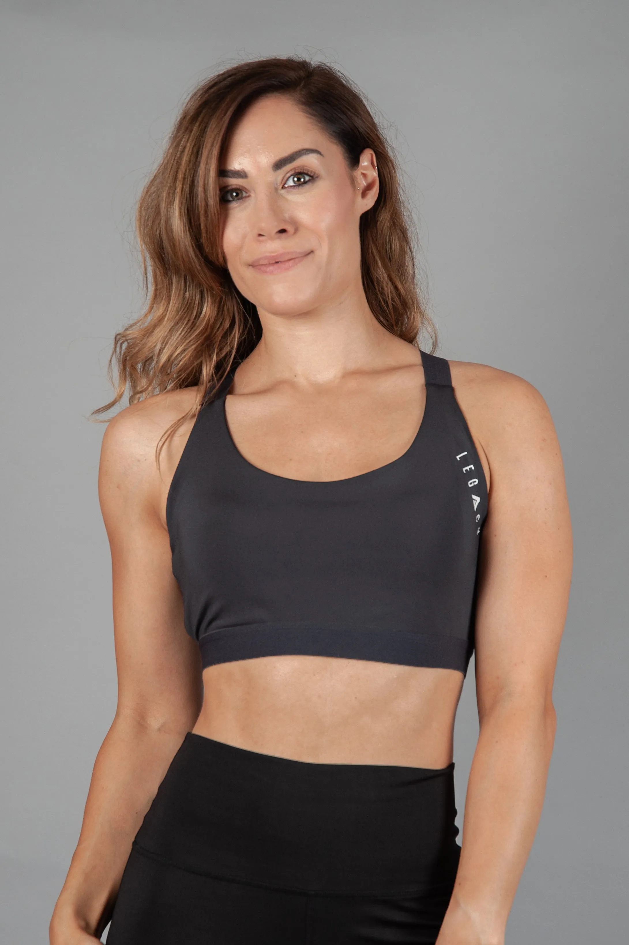 Euphoria Sports Bra Charcoal