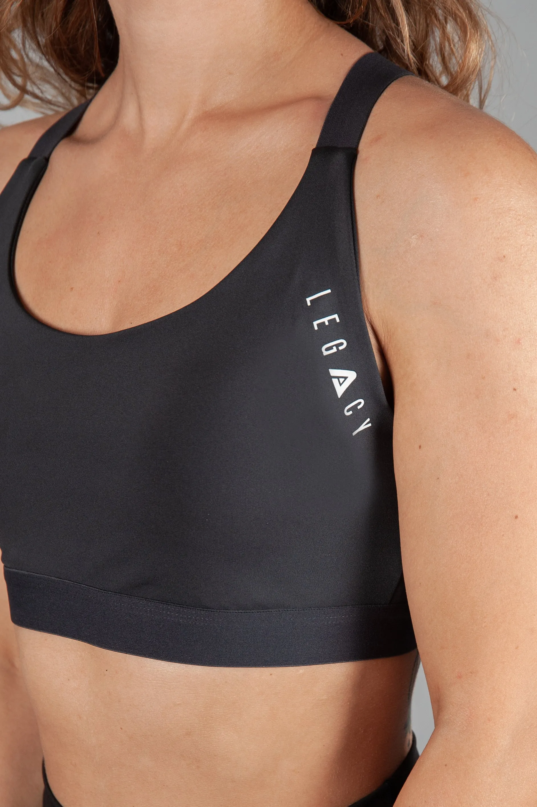 Euphoria Sports Bra Charcoal