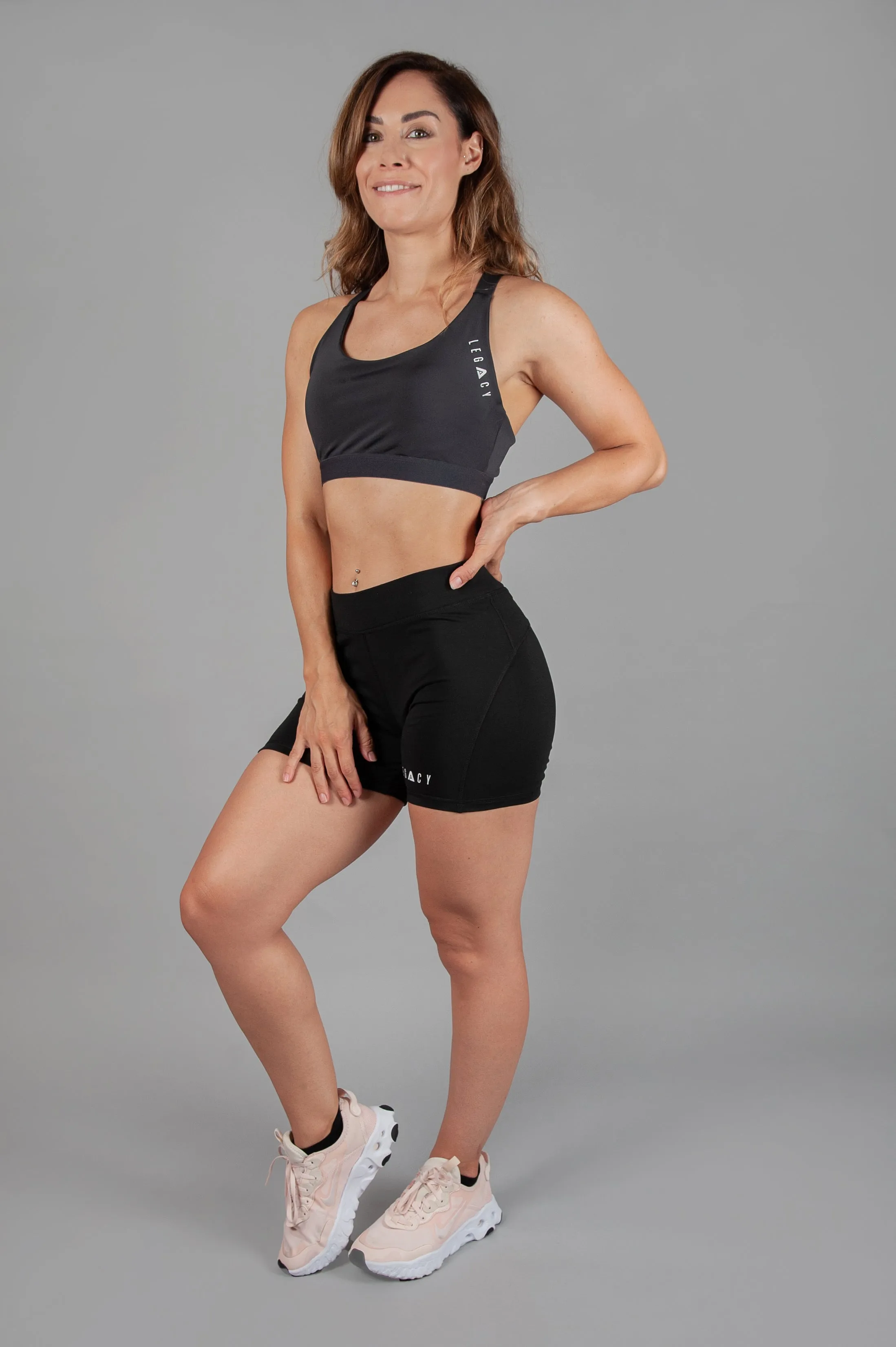 Euphoria Sports Bra Charcoal