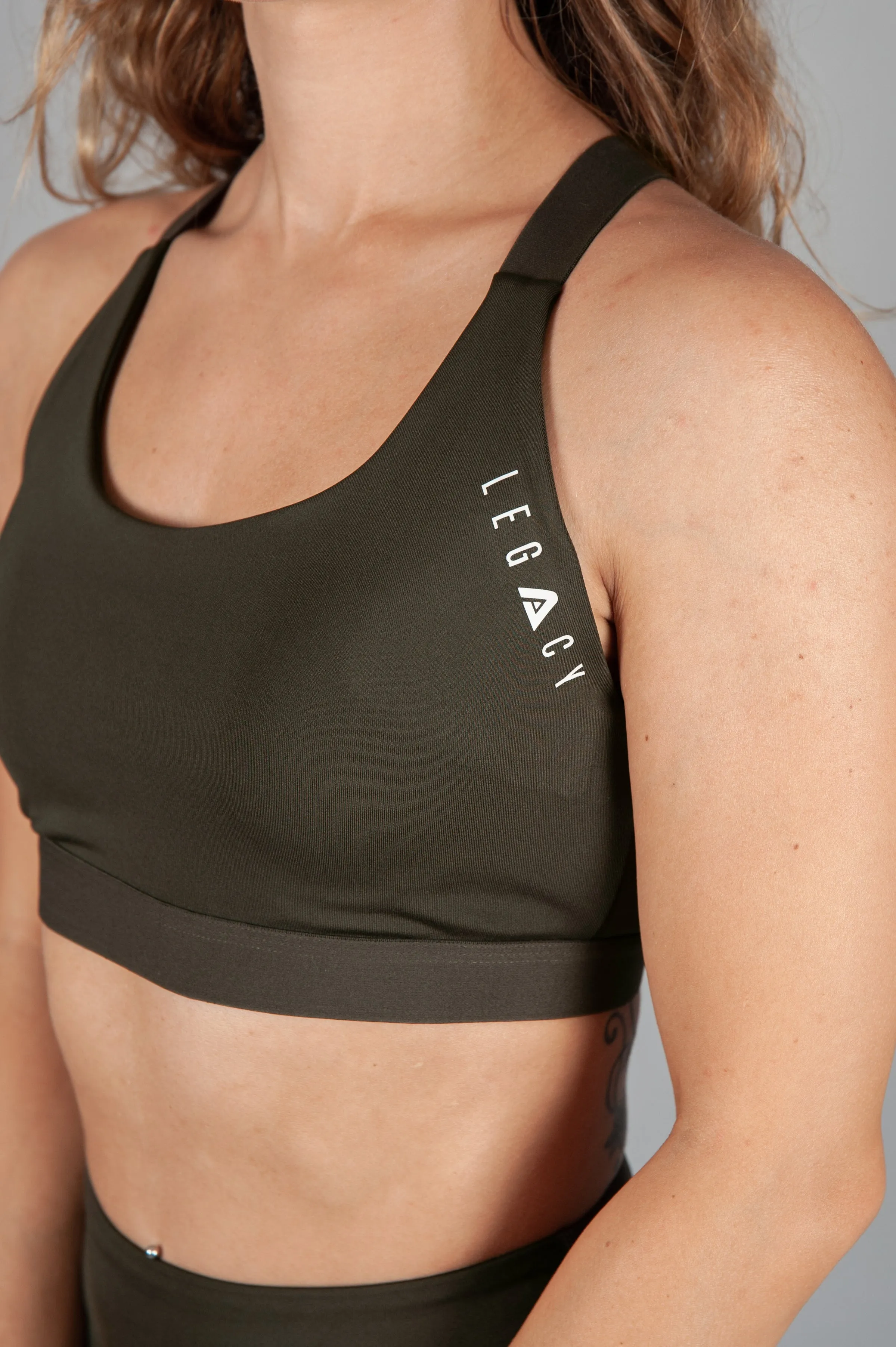 Euphoria Sports Bra Olive