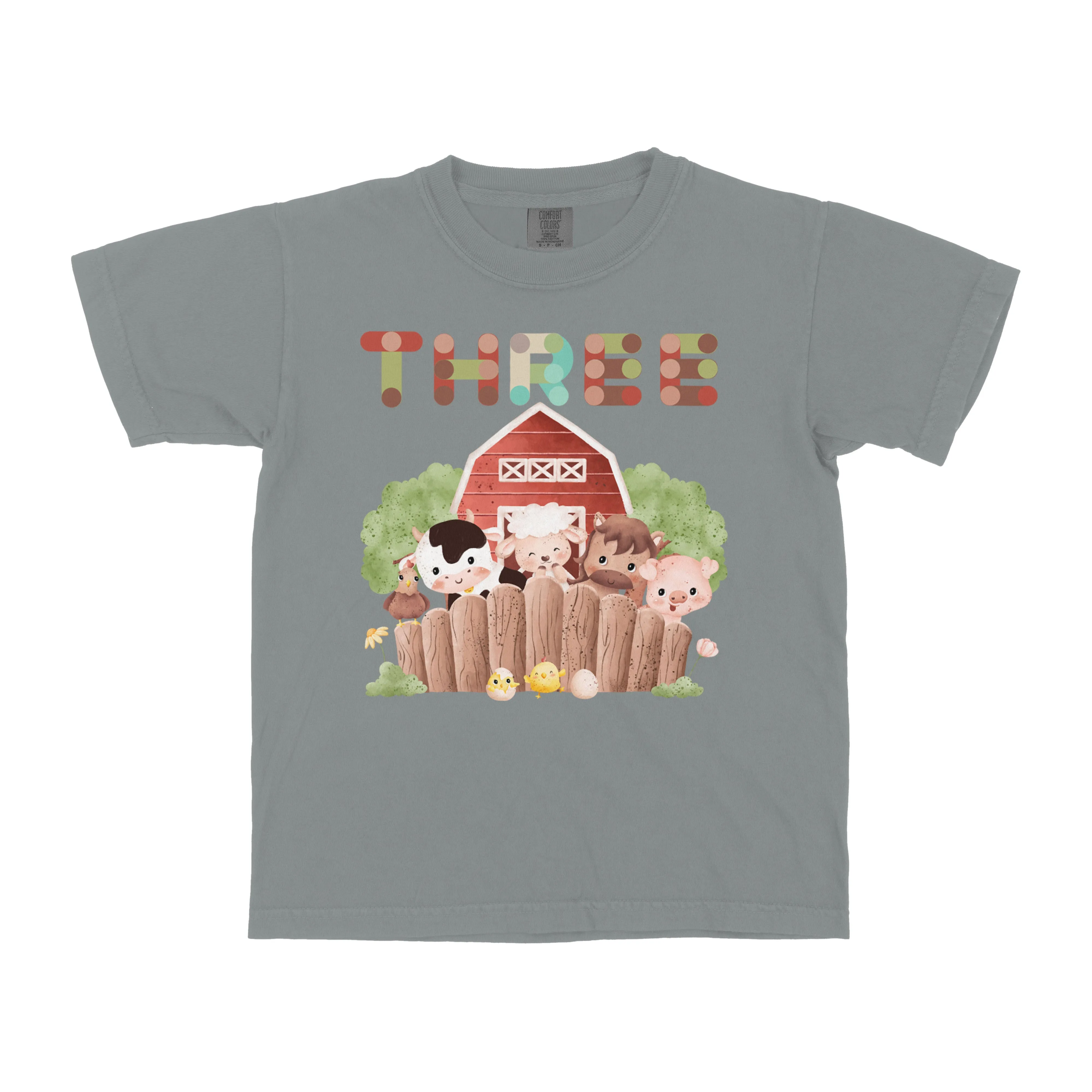 FARM BARN BIRTHDAY CUSTOM YOUTH SHIRT