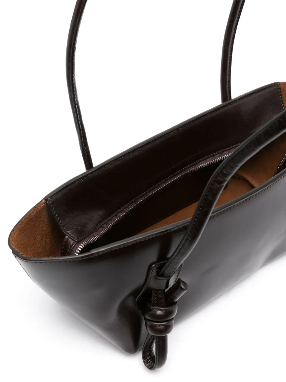 FLECA LEATHER SHOULDER BAG