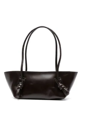 FLECA LEATHER SHOULDER BAG