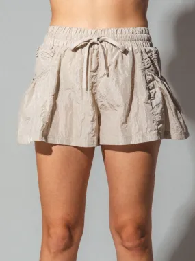 FLIRTY GIRL SHORTS-COCONUT