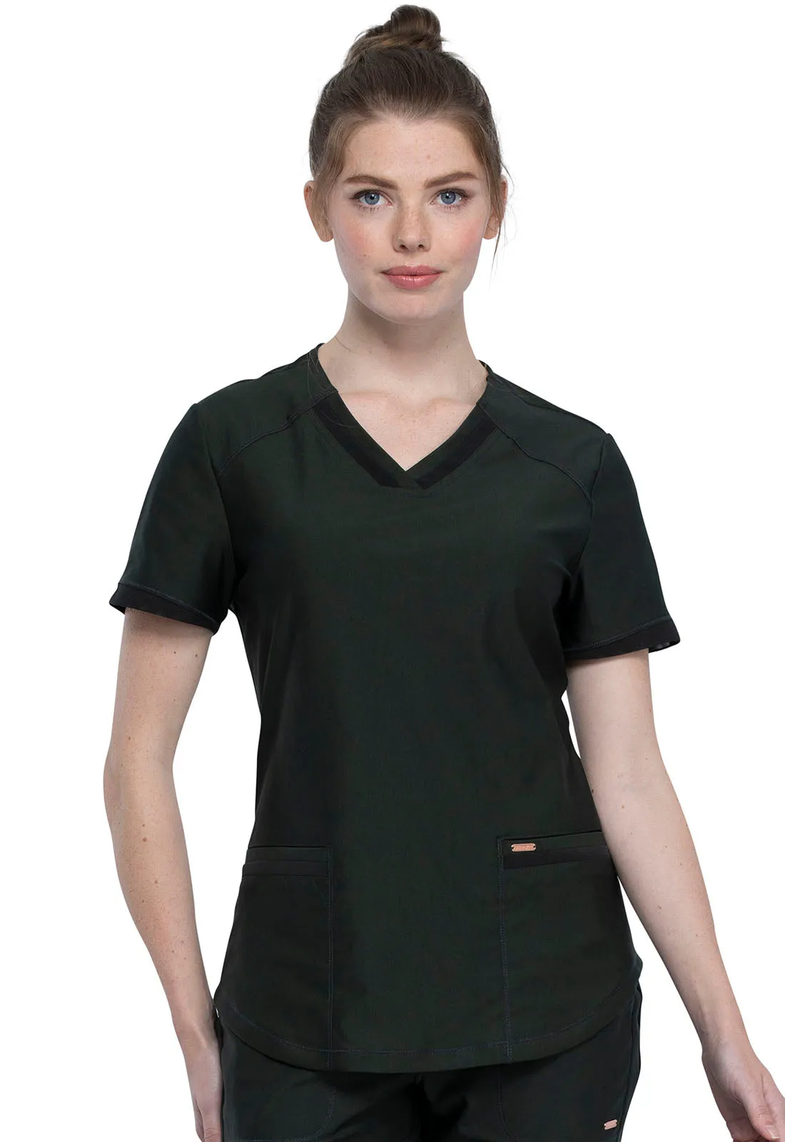 Form-Fitting Women's Scrub Top - Cherokee