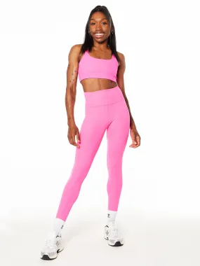 FP Movement | Never Better Square Neck Bra | Hot Pink