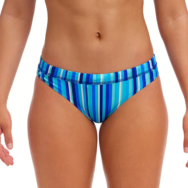 Funkita - Lane Lines - Ladies Eco Sports Brief