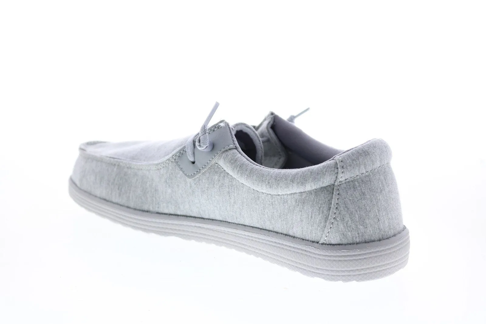 GBX Gray Canvas Casual Loafers & Slip-Ons (Bowery)