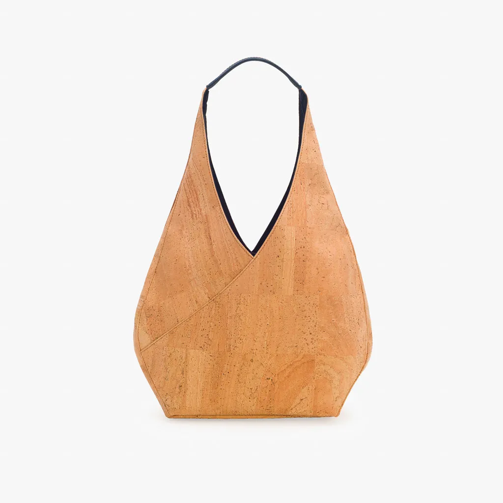 Geometrical Cork Shoulder Bag Grey | Cork Bags