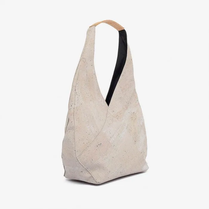 Geometrical Cork Shoulder Bag Grey | Cork Bags