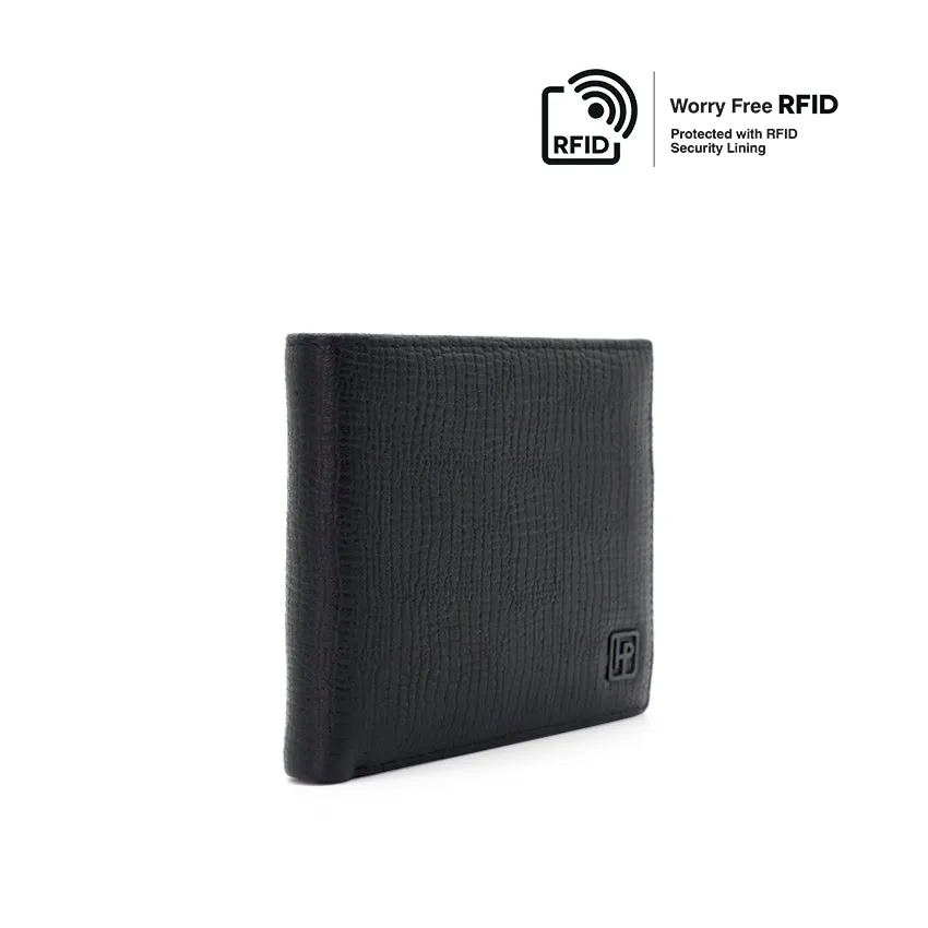 Germano Men's Short Black Wallet