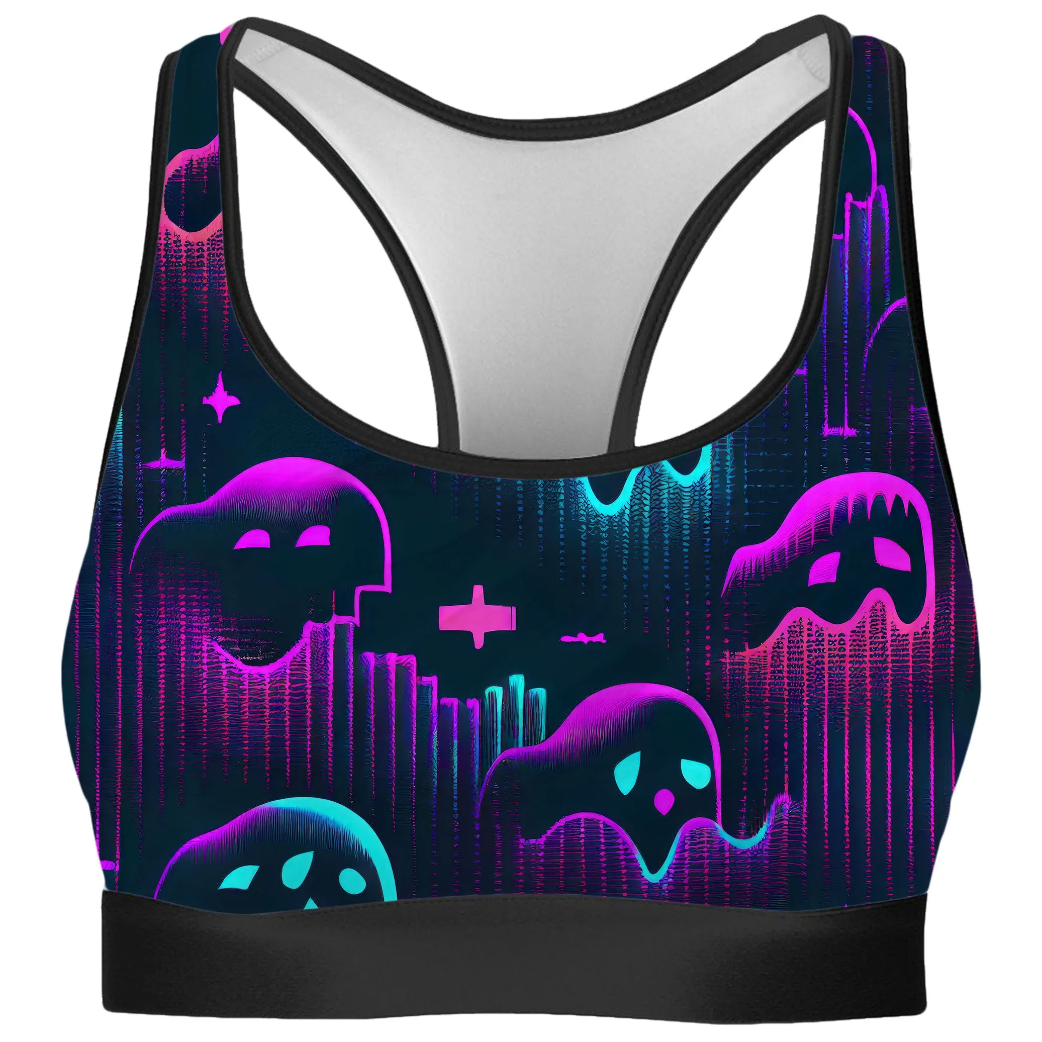 Ghost Melt Rave Bra