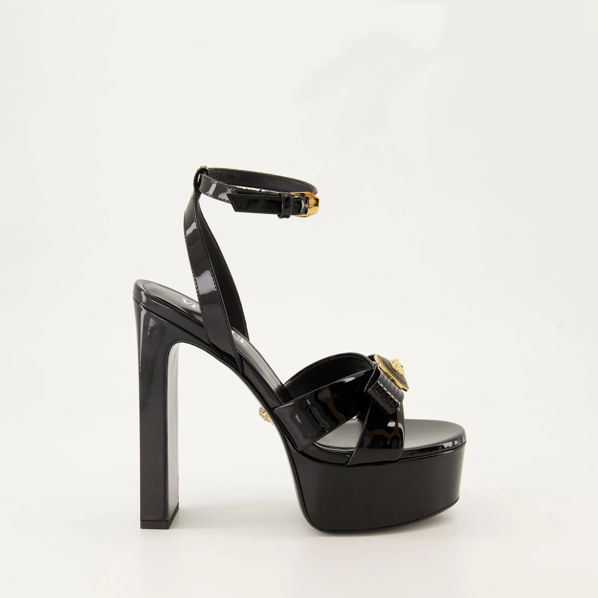 Gianni Ribbon Platform Heels