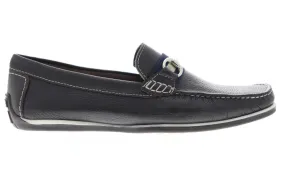 Giorgio Brutini Brown Leather Slip-On Casual Loafers (Tiller 479072)