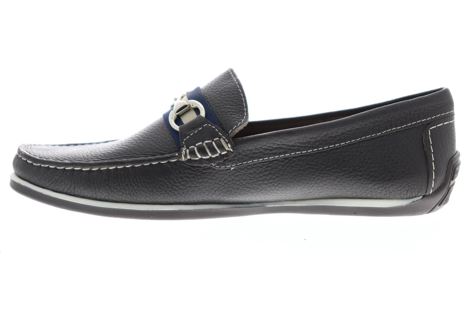 Giorgio Brutini Brown Leather Slip-On Casual Loafers (Tiller 479072)