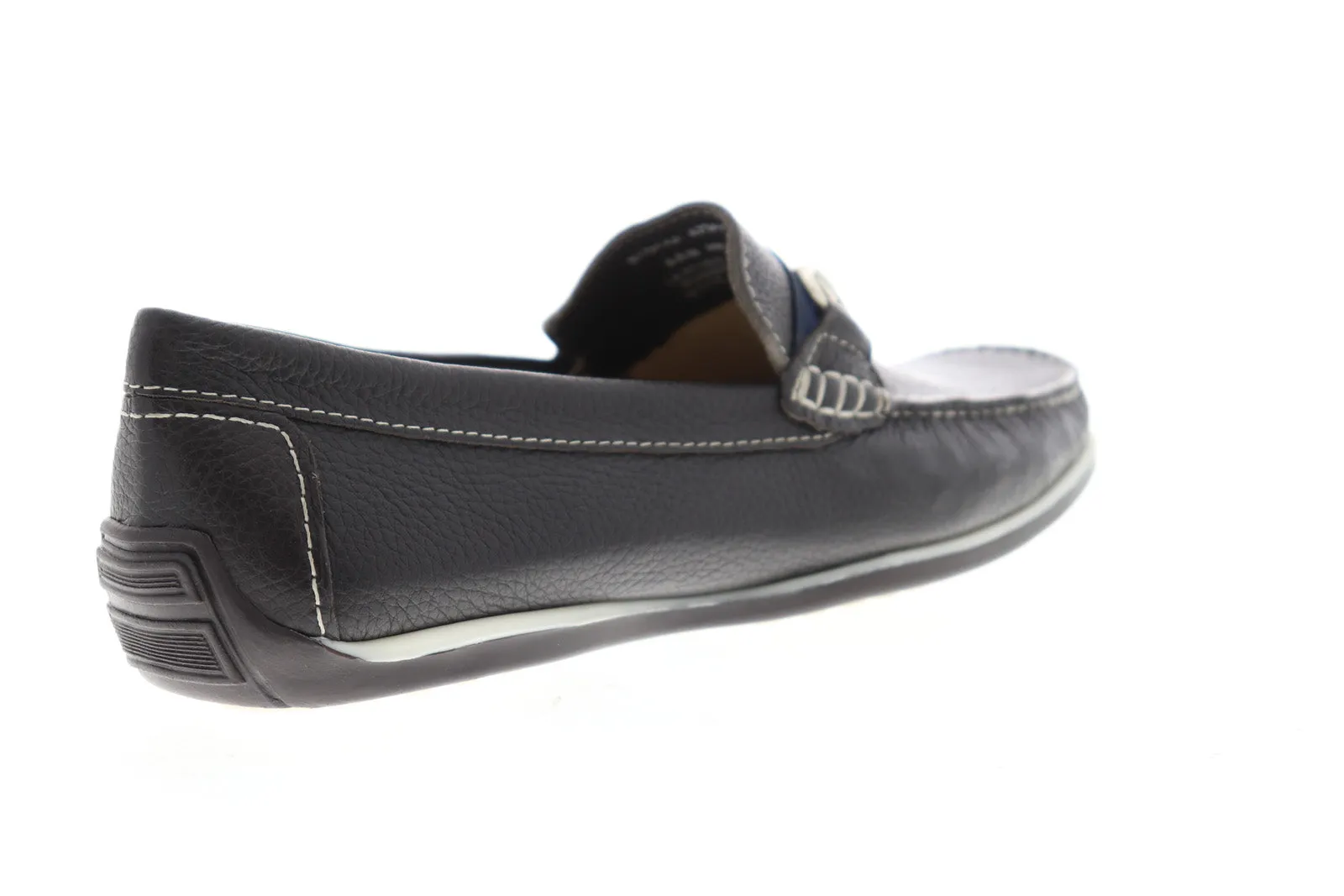 Giorgio Brutini Brown Leather Slip-On Casual Loafers (Tiller 479072)