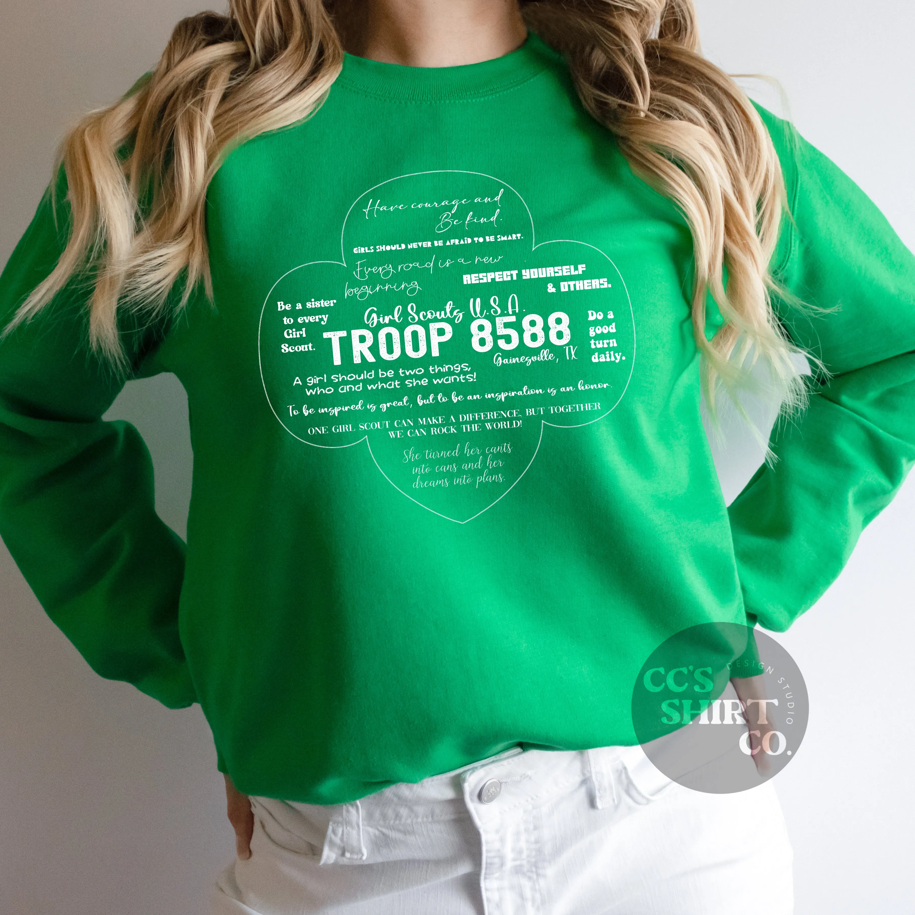 Girl Scout Troop Crewneck