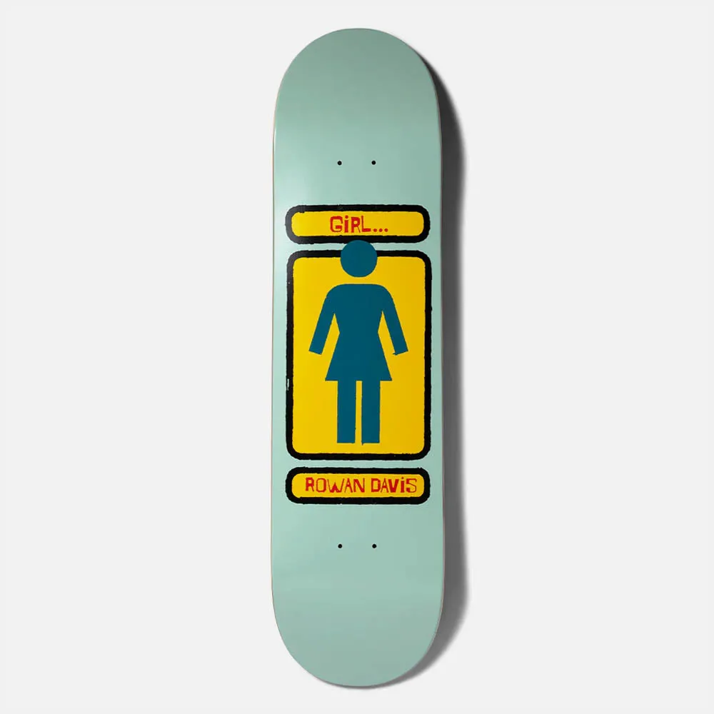 Girl Skateboards - 8.25 Rowan Davis Hand Shakers Skateboard Deck