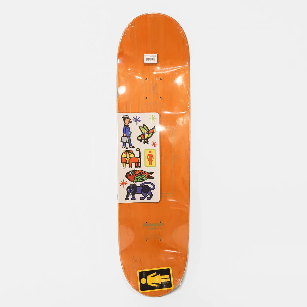 Girl Skateboards - 8.375 Tyler Pacheco Pictograph Skateboard Deck