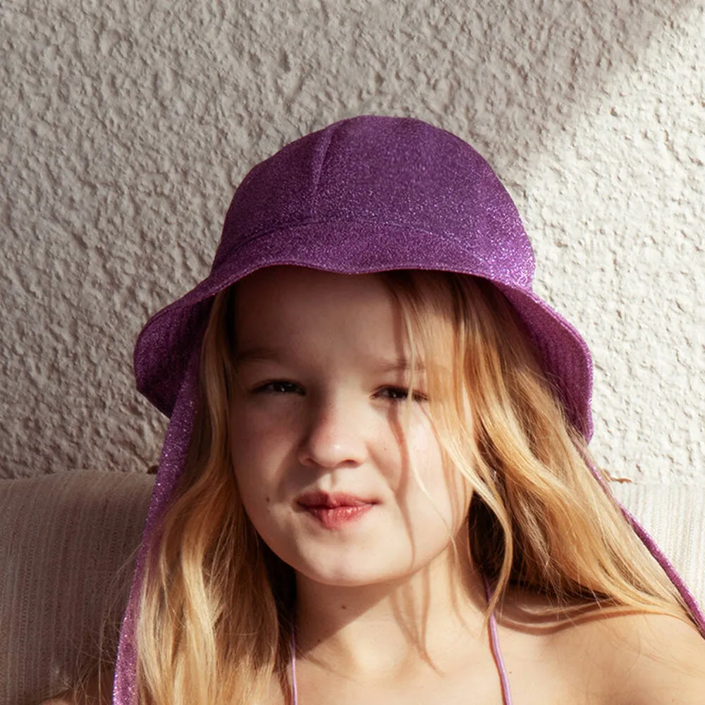 Girls Purple Lumière Sun Hat