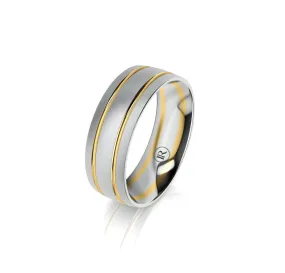 Gold Men's Ring IN1160