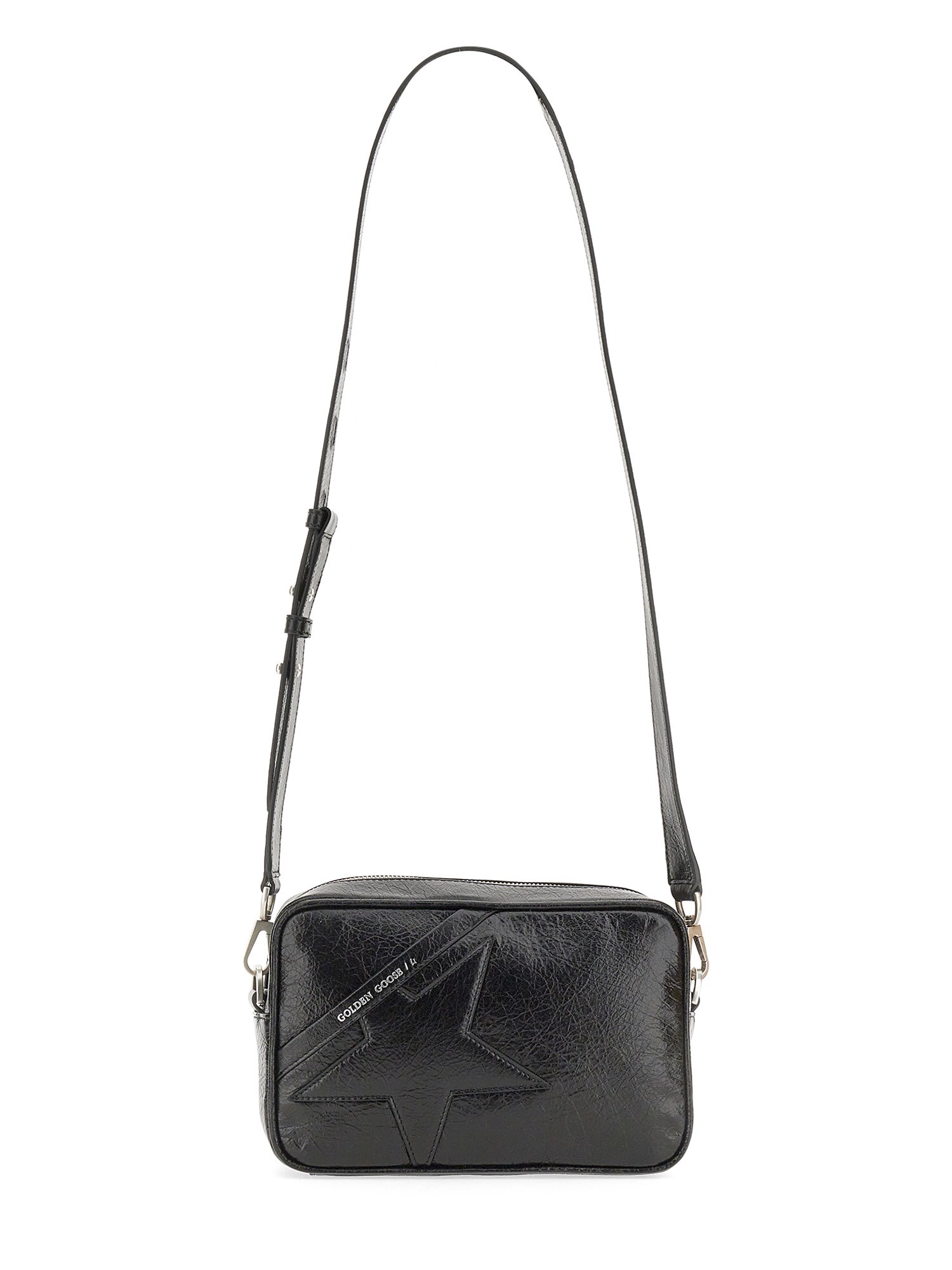 GOLDEN GOOSE    SHINY LEATHER STAR BAG