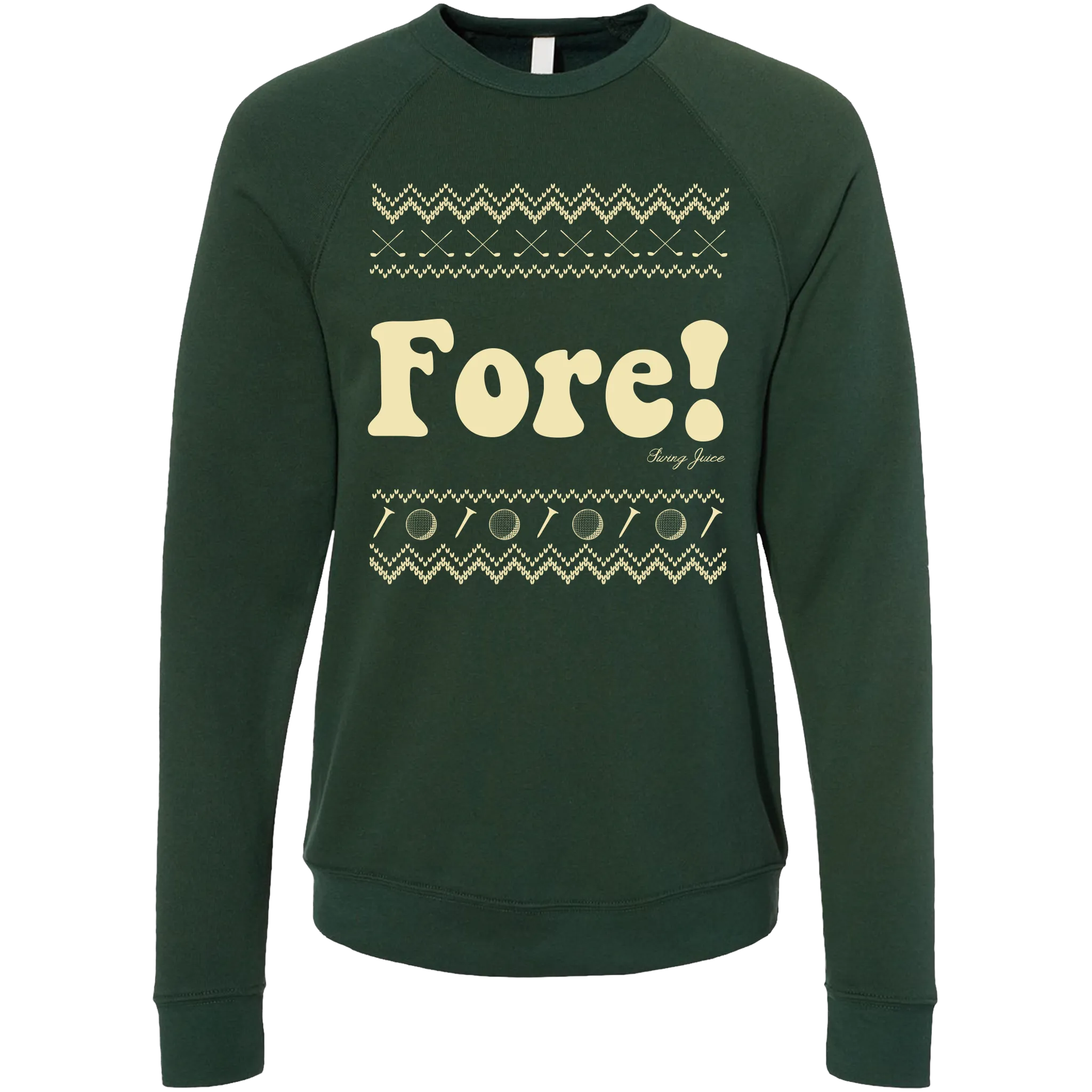 Golf Theme Unisex Ugly Christmas Sweater