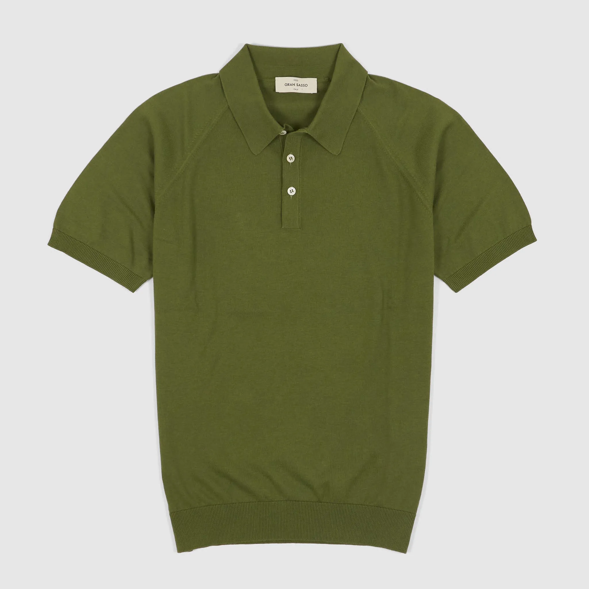 Gran Sasso Short Sleeve Classic Polo Shirt