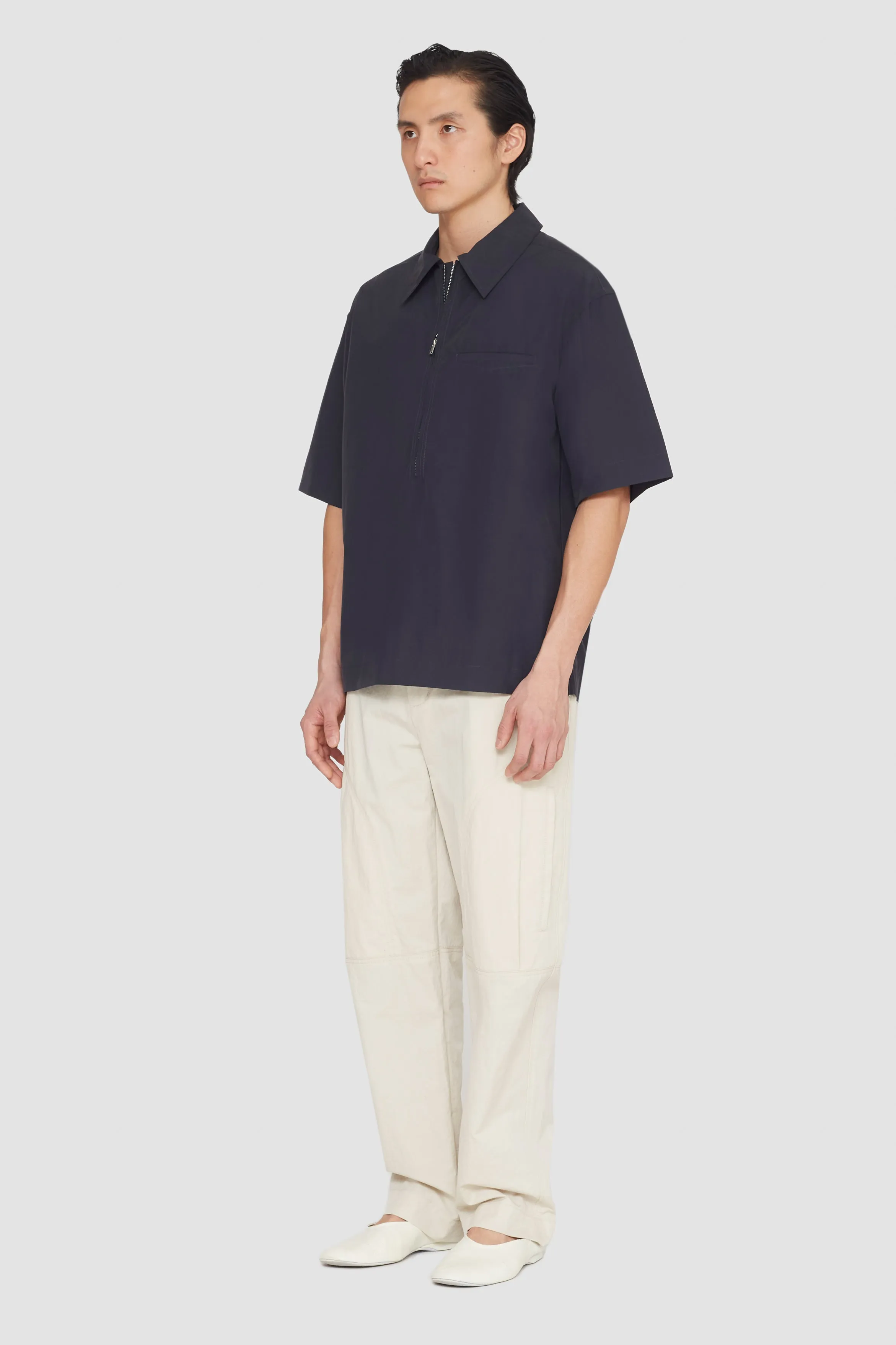 Half-Zip Polo Shirt