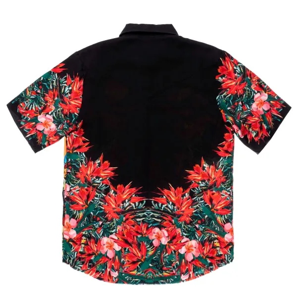 Hawaiian Shirt with Hula Girl Print MKU108