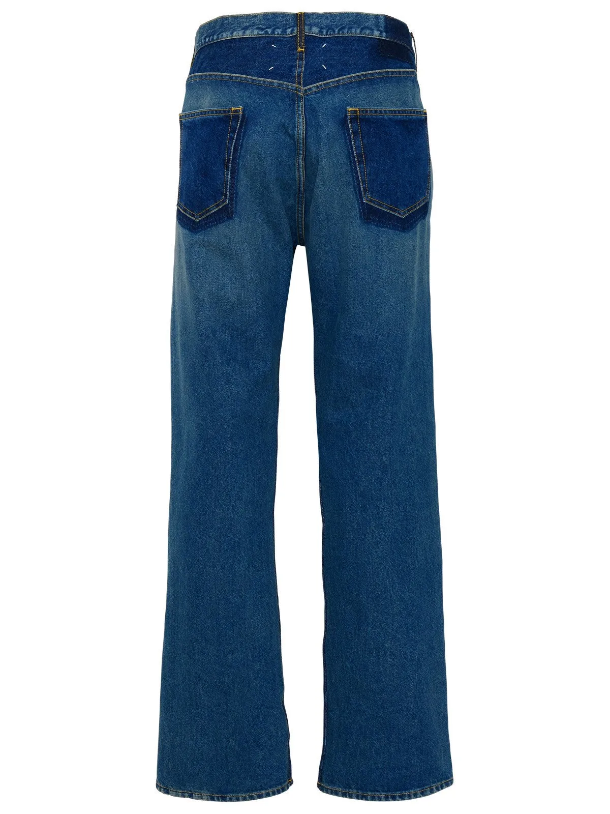 Maison Margiela Straight-Leg High Waist Jeans