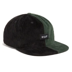 Forest Green Hat with 6 Panels by HUF CAP MARINA CORD