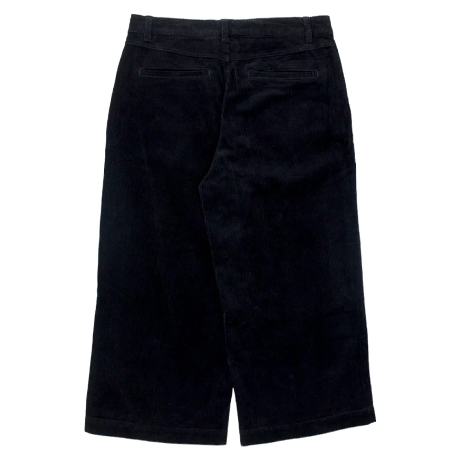 Hush Black Wide Leg Cord Trousers