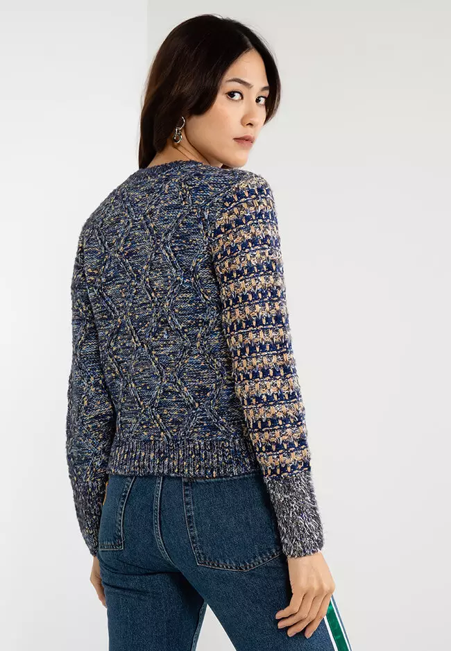 Hybrid Chunky Knit Jumper